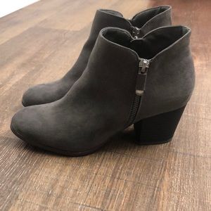 Style and co grey booties.